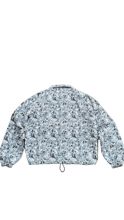 Urban camo half-zip jacket