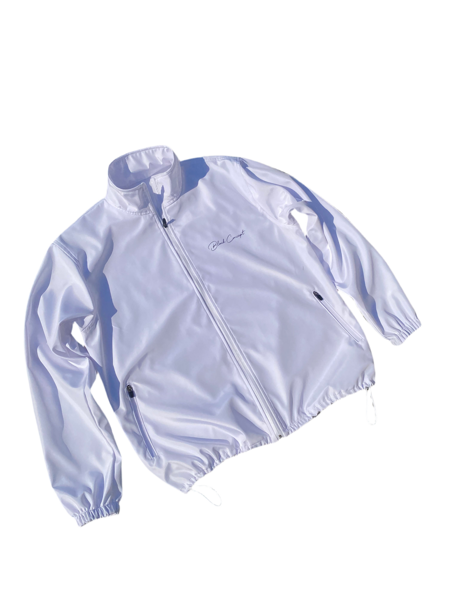 Bonded long zipped top